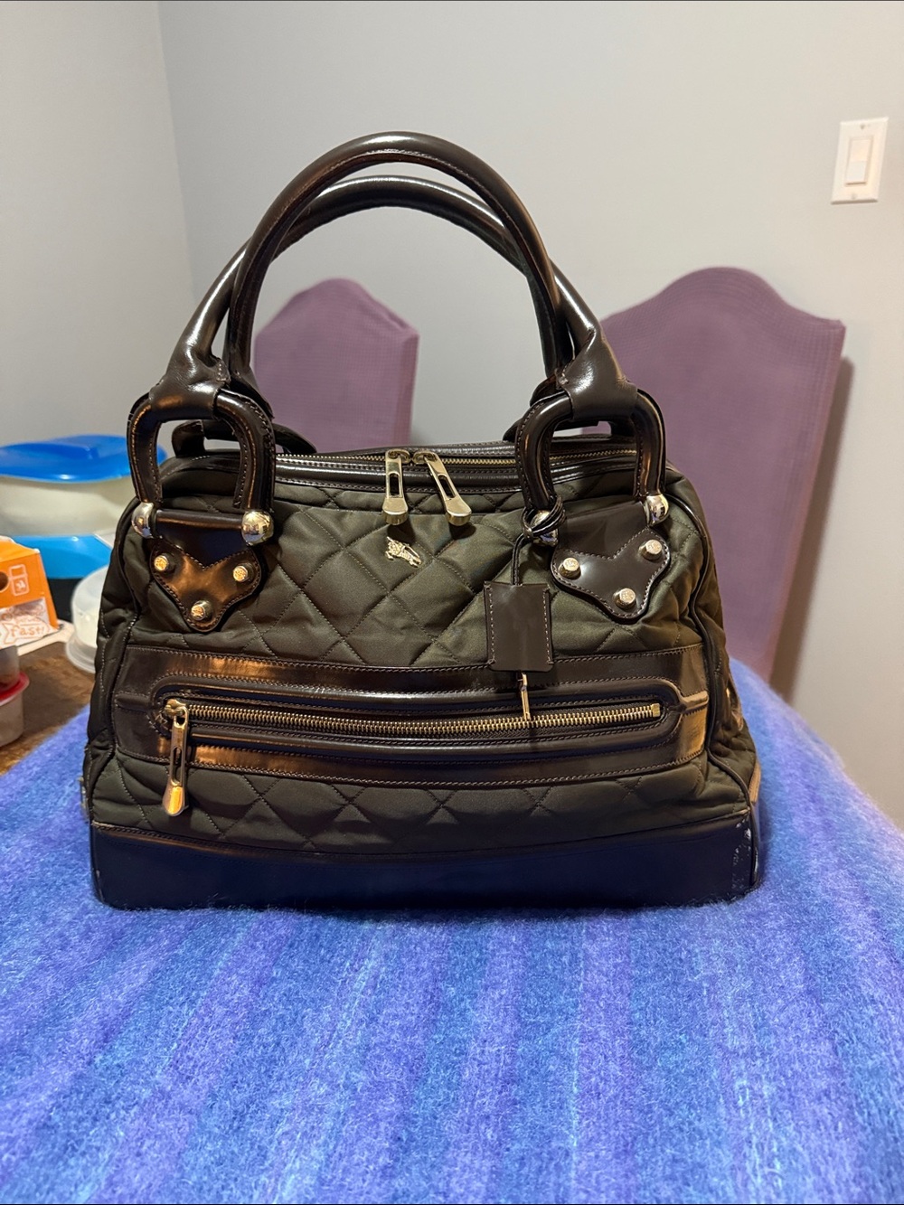 Authentic Burberry Prorsum Manor Large Bag